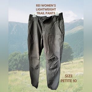 REI Women's Straight-Leg Trail Pants - Black